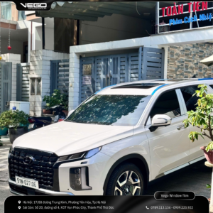 Hyundai Palisade trước khi hoàn thiện phim cách nhiệt VEGO